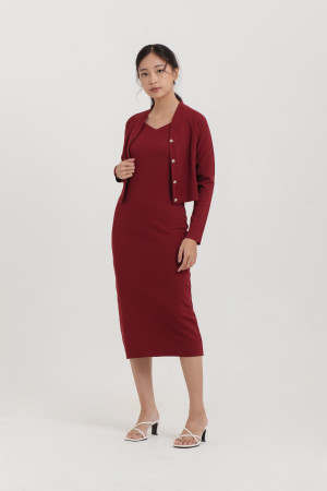 Gora Dress and Yubi Cardigan Set